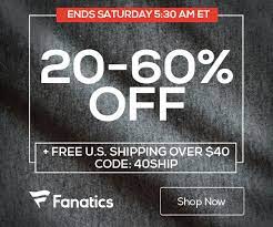 Fanatics Coupons